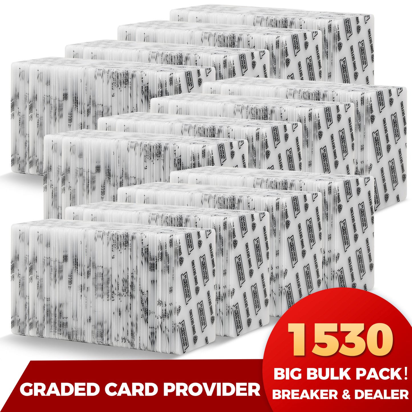 Trading Card Shipping Protectors, 4'' x 6''