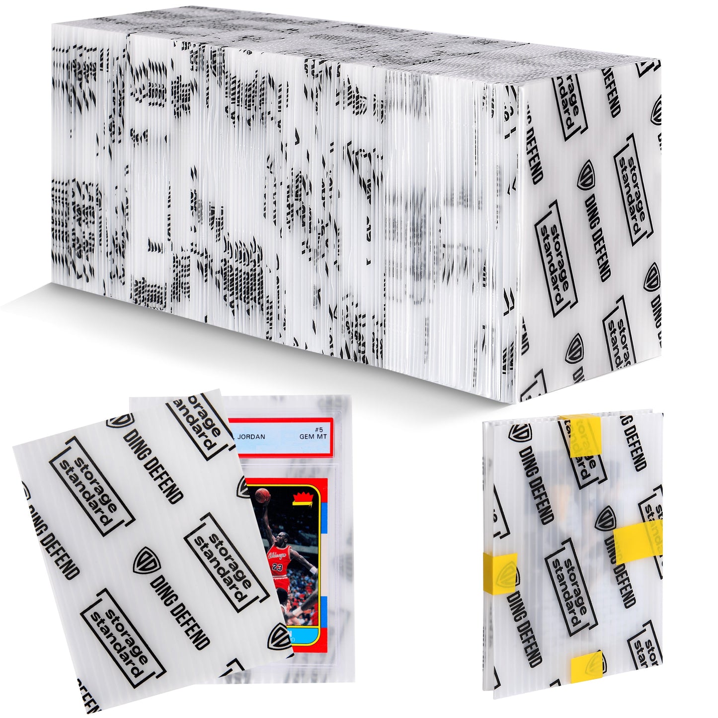 Trading Card Shipping Protectors, 4'' x 6''