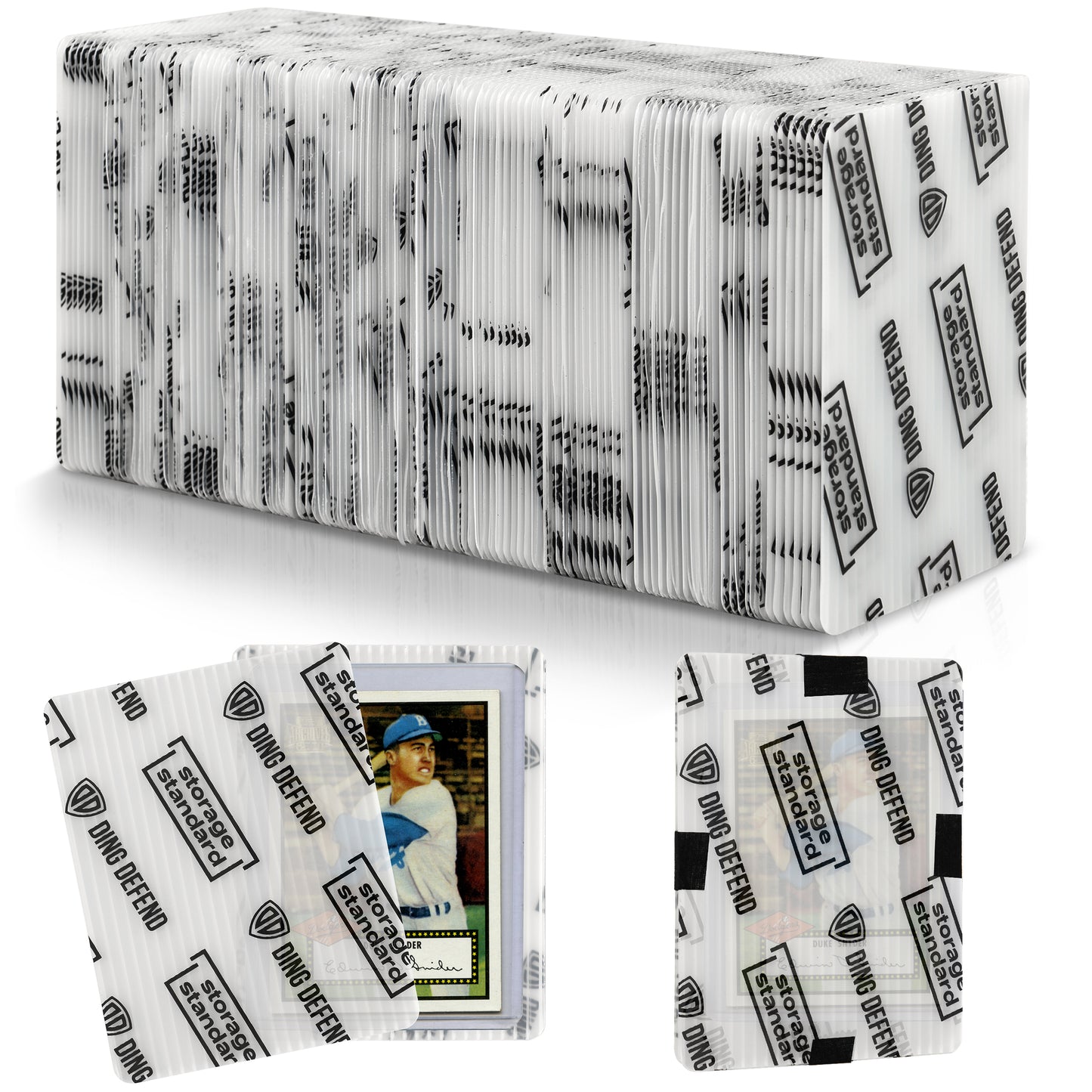 Trading Card Shipping Protectors, 3.5" x 4.5"