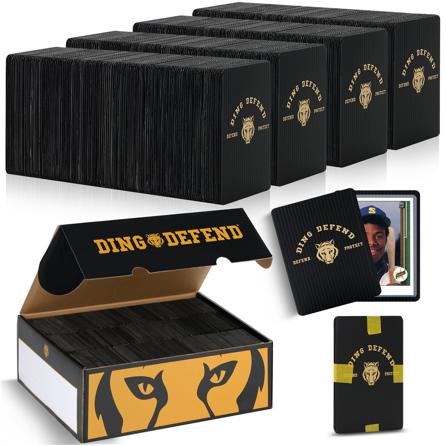 Tiger Card Shipping Protectors, 3.5" x 4.5"