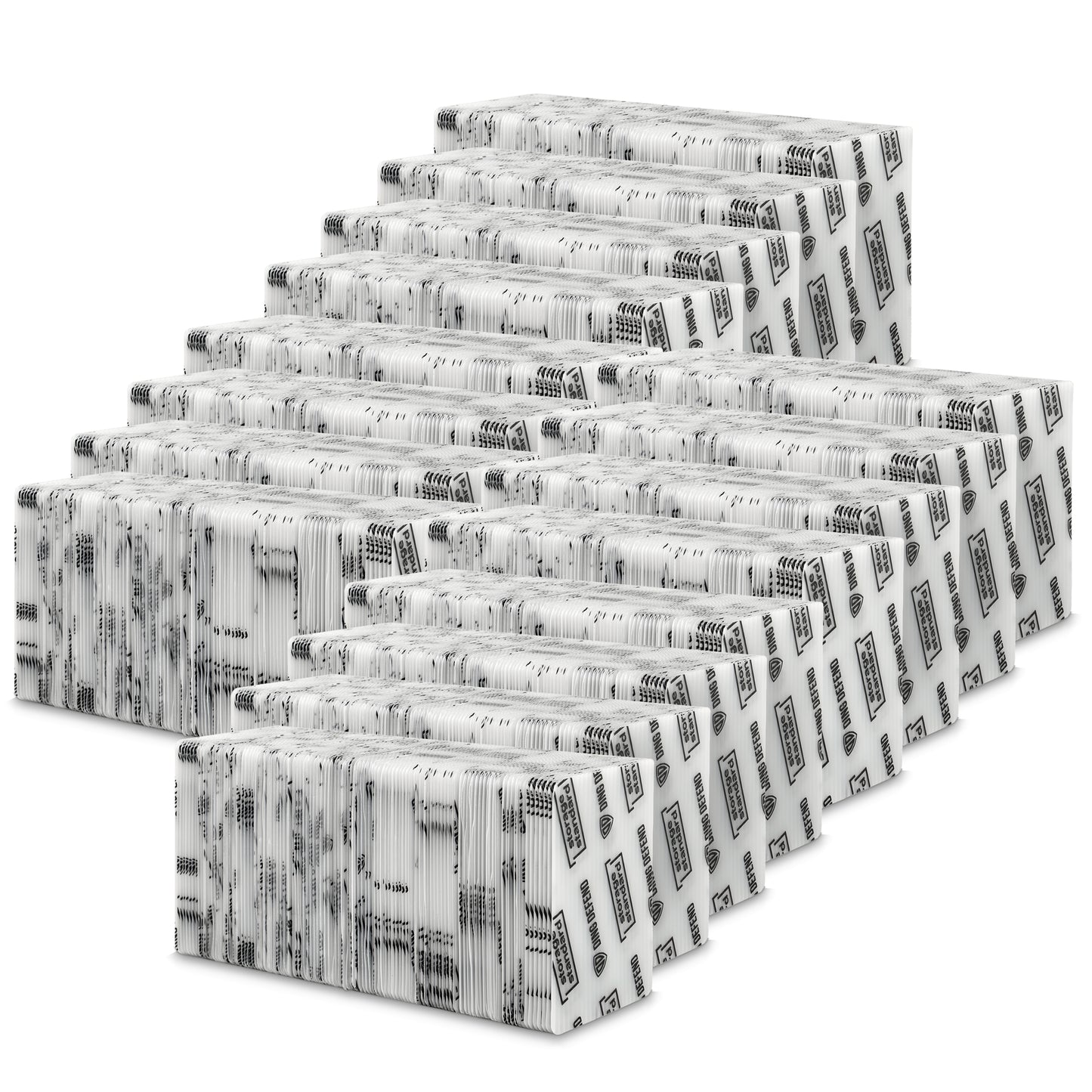 3.5’’ x 4.5’’ Card Shipping Protectors - Classic White