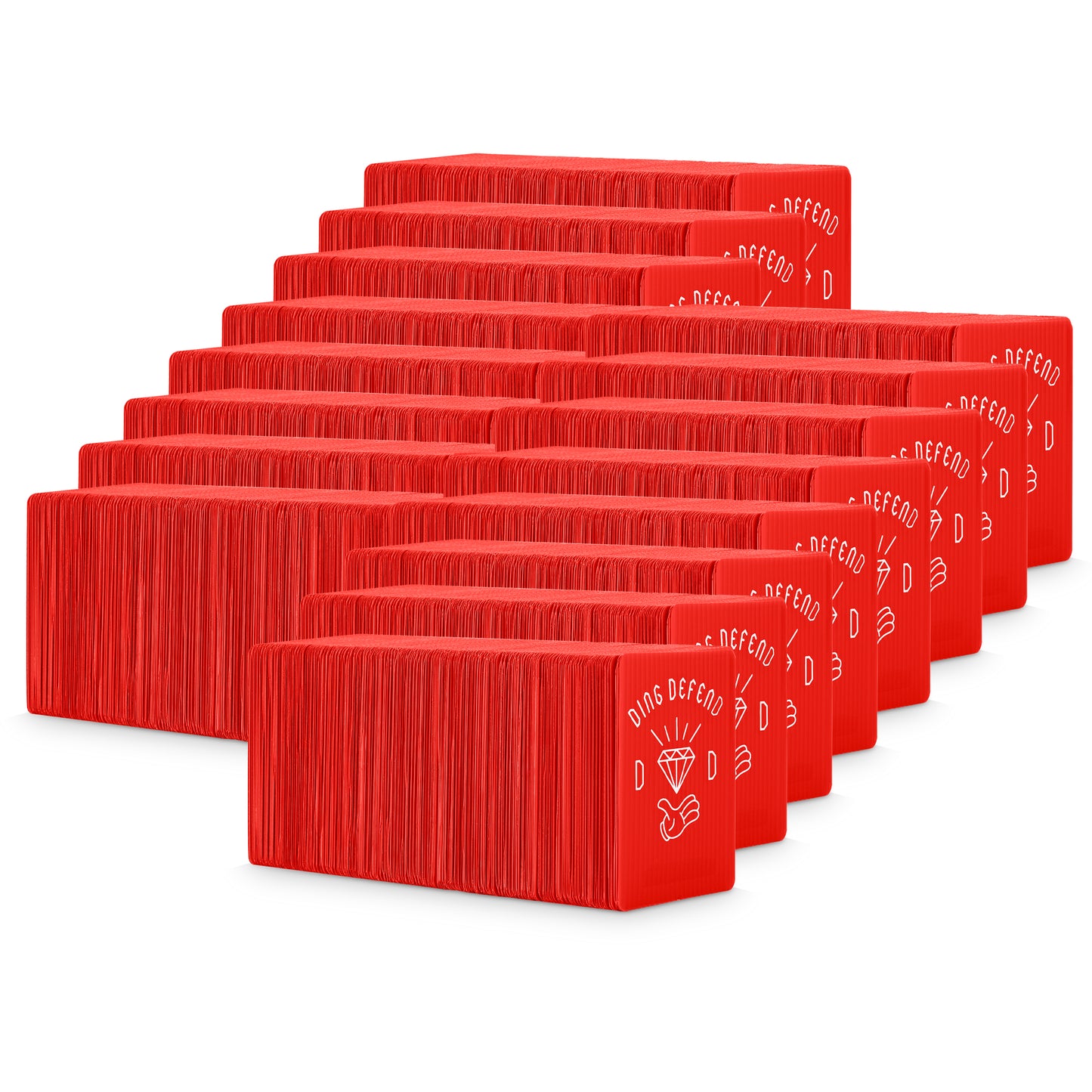 3.5" x 4.5" Card Shipping Protectors - Diamond Hands Design