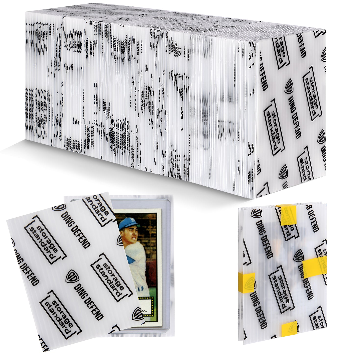 Trading Card Shipping Protectors, 3.5" x 4.5"