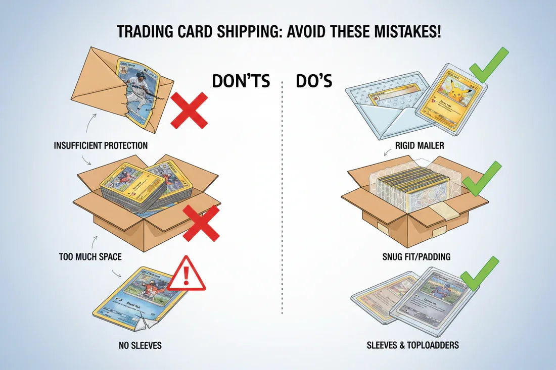 The Most Common Trading Card Shipping Mistakes Sellers Make