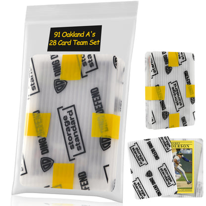 3" x 4" Team Bag Shipping Protectors - Classic White