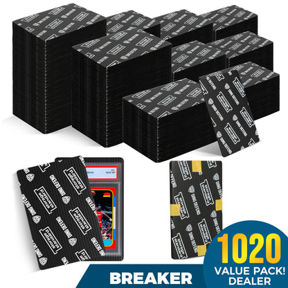 4'' x 6" Card Shipping Protectors - Classic Black