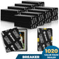 Ding Defend 110-Pack Trading Card Protector Shipping by Storage Standard - 3.5 x 4.5 Inch, Black