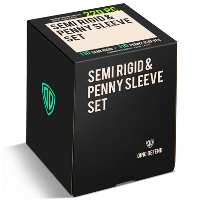 Semi-rigid Holders and Penny Sleeves - Dual Protection Trading Card Sleeves