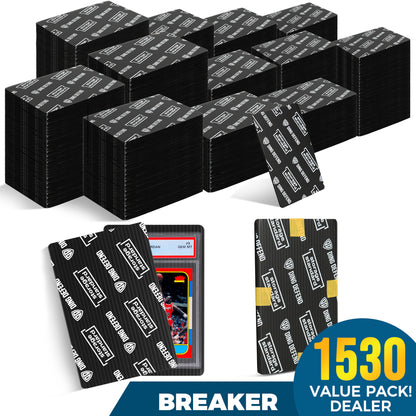 4'' x 6" Card Shipping Protectors - Classic Black