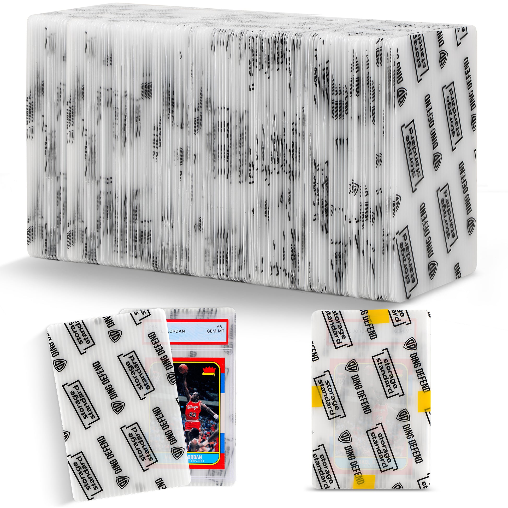 5 x 6 card sleeves 4'' x 6" Card Shipping Protectors
