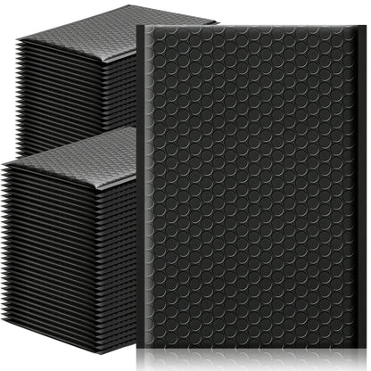 6" x 10" Bubble Mailers - Black
