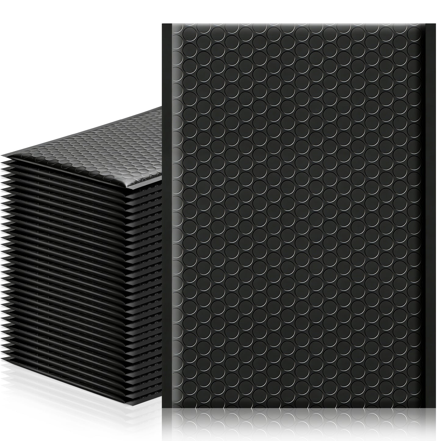 6" x 10" Bubble Mailers - Black