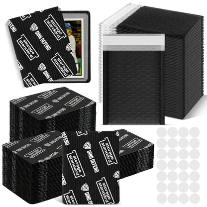 3.5’’ x 4.5" Card Shipping Complete Kits - Black