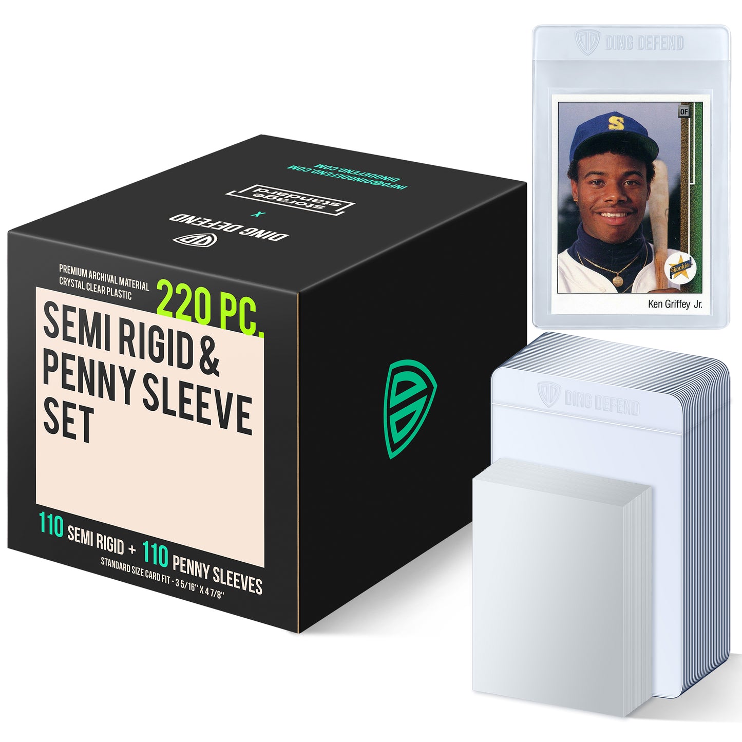 Semi-rigid Holders and Penny Sleeves - Dual Protection Trading Card Sleeves