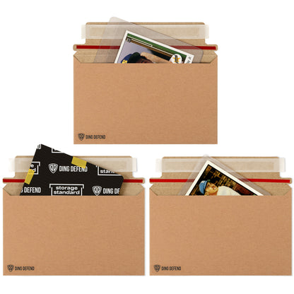7’’ x 4.35’’  Machinable Card Shipping Envelopes - Kraft