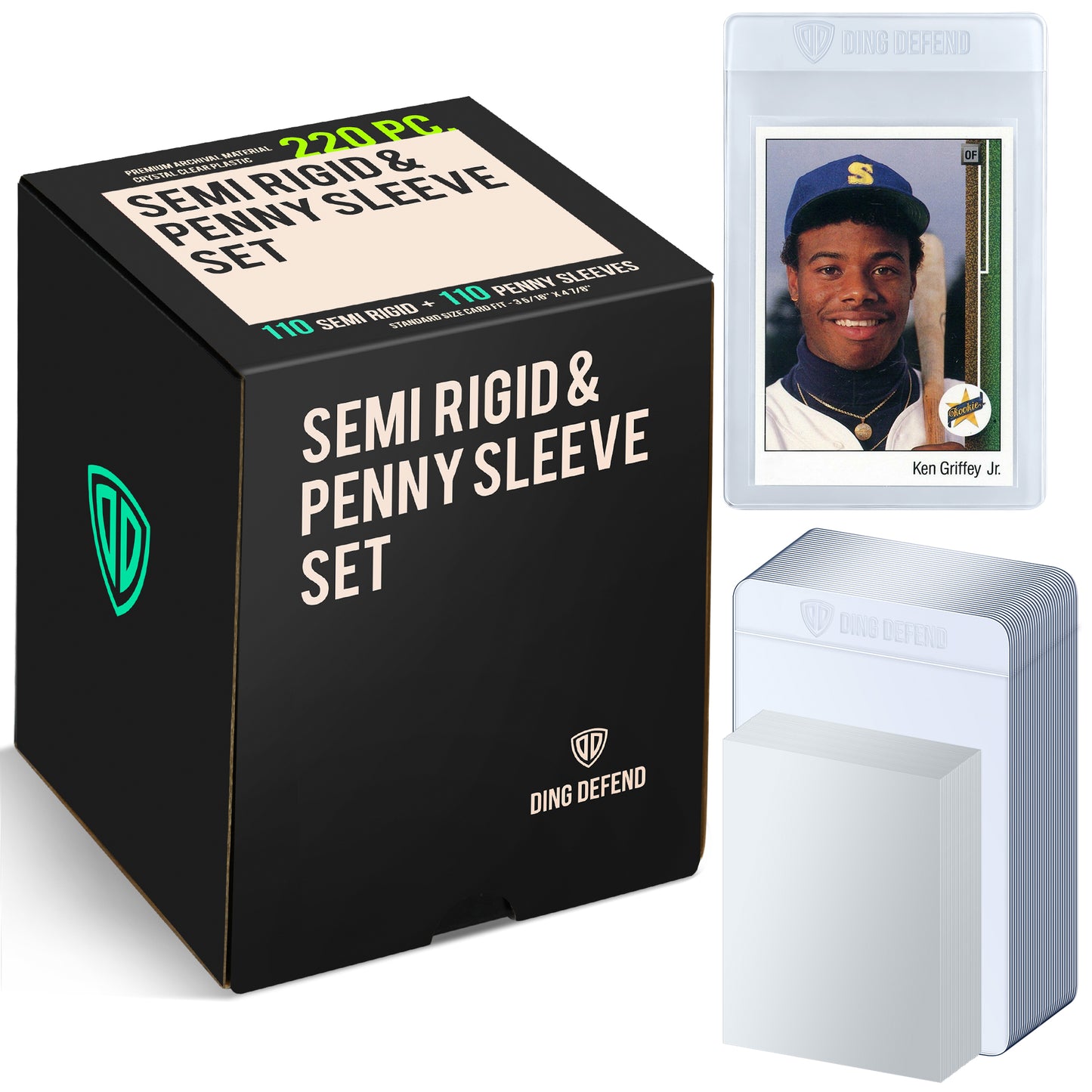 Semi-rigid Holders and Penny Sleeves - Dual Protection Trading Card Sleeves