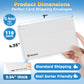 Card Shipping Envelopes - 7 x 4.35 Inches Trading Cards Self-Adhesive Mailers