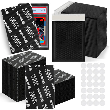 4" x 6" Card Shipping Complete Kits - Black