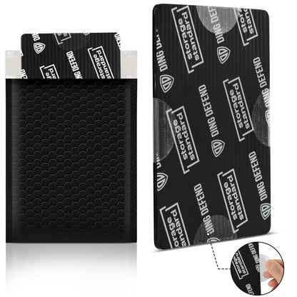 4" x 6" Card Shipping Complete Kits - Black