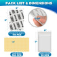 Ding Defend Card Shipping Kit: 110 x card protectors (4'' x 6'') - 55 x bubble mailers - 240 x pro tape seals