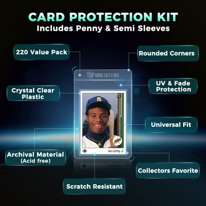 Semi-rigid Holders and Penny Sleeves - Dual Protection Trading Card Sleeves