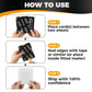 Ding Defend 110-Pack Trading Card Protector Shipping by Storage Standard - 3.5 x 4.5 Inch Black Hobby Card Shipping Supplies w/ Rounded Corners, Lightweight & Reusable for Raw Top Loaders, Semi-Rigids, Team Bags