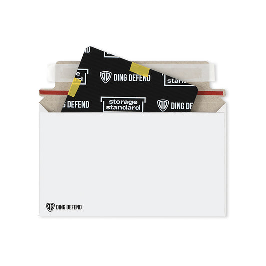 7’’ x 4.35’’  Machinable Card Shipping Envelopes - White