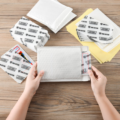 4" x 6" Card Shipping Complete Kits - White