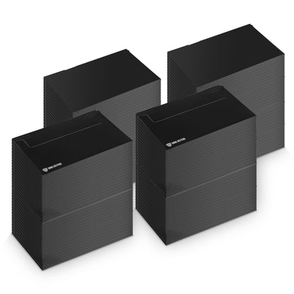 7’’ x 4.35’’  Machinable Card Shipping Envelopes - Black