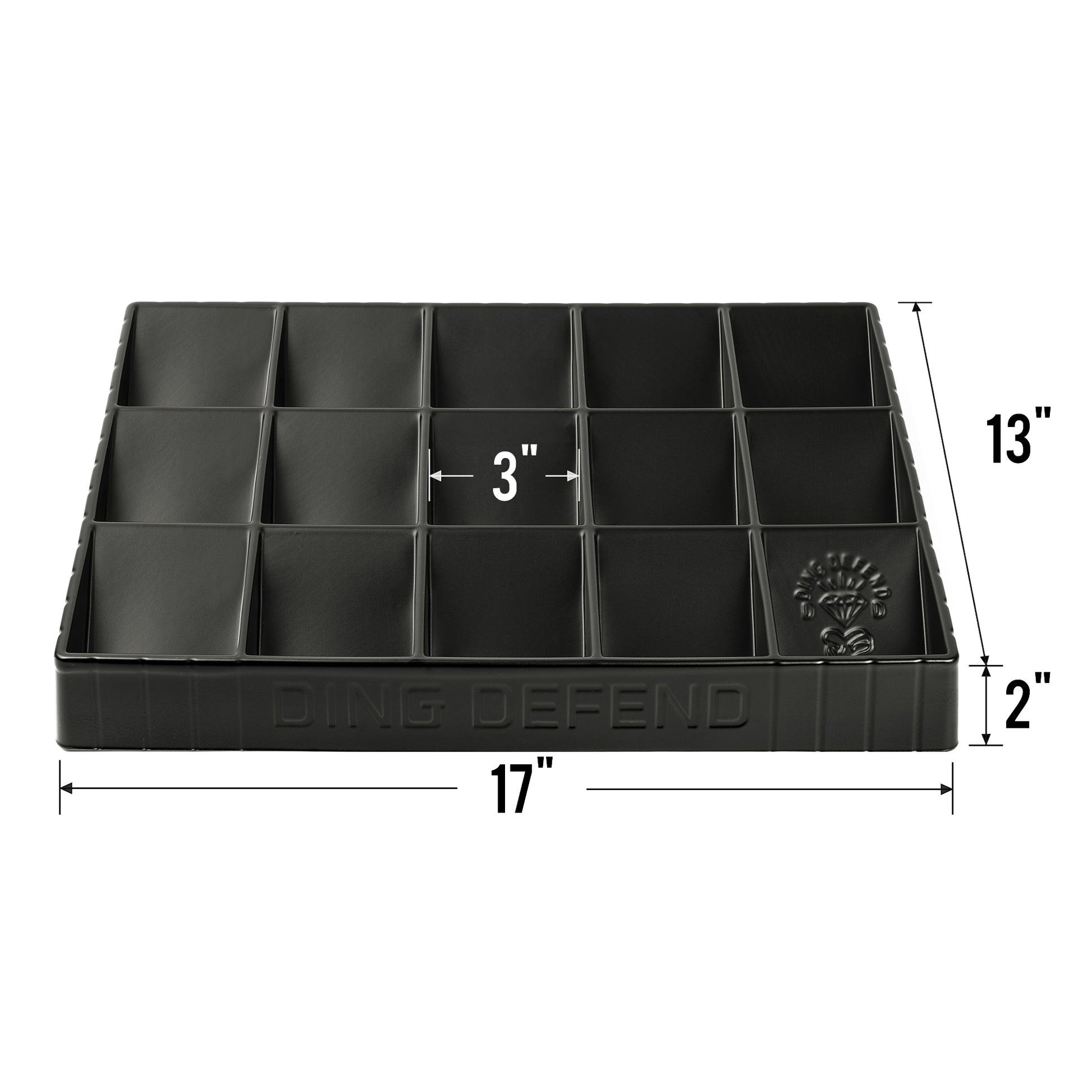 Storage Standard Card Sorting Tray - Stackable Trading Card Organizer, 15-Compartment Playing Card Tray - Card Sorter Tray for Organizing Raw Cards, S Storage Standard Card Sorting Tray - Stackable Trading Card Organizer, 15-Compartment Playing Card Tray - Card Sorter Tray for Organizing Raw Cards, S