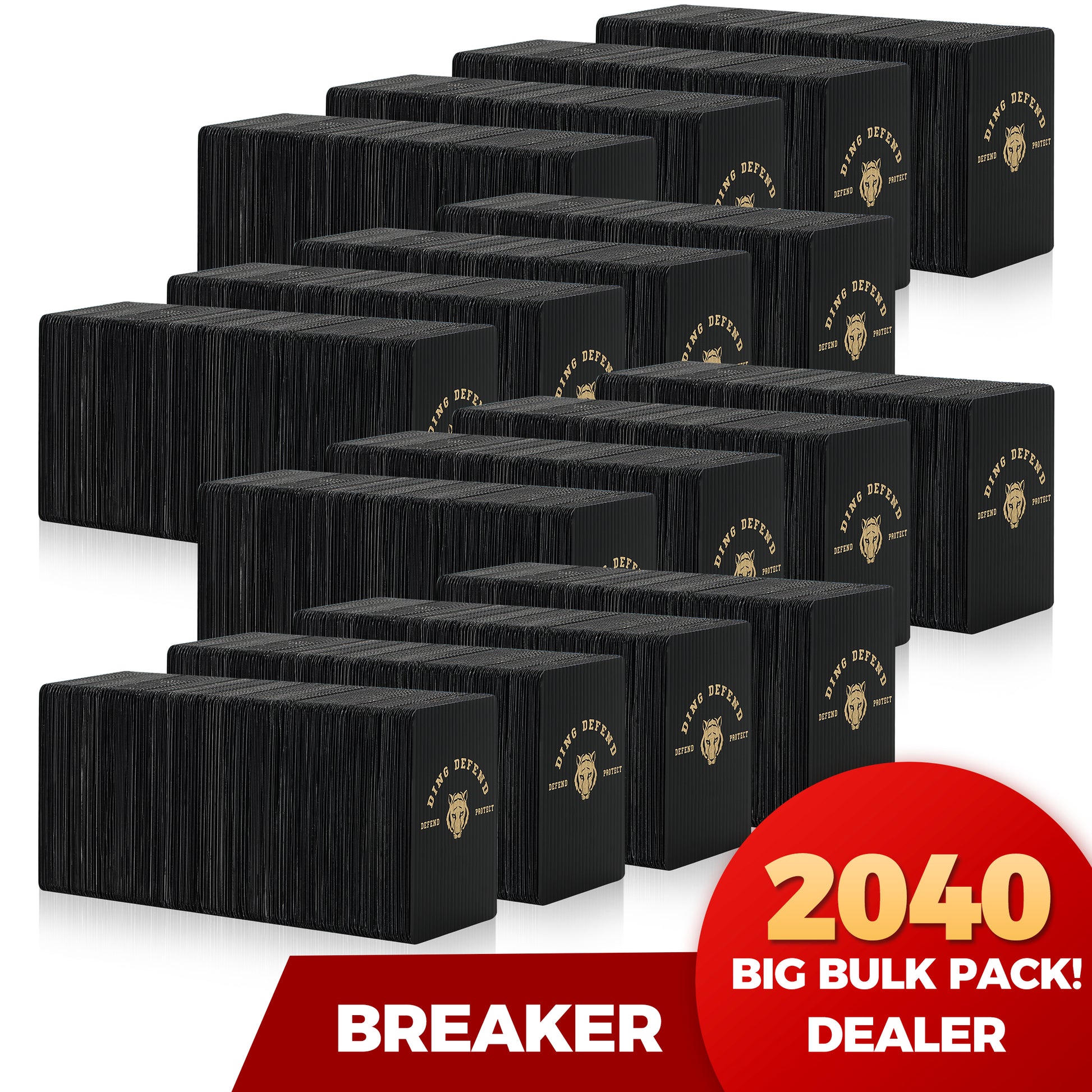 Granatan Trading Card Shipping Protectors 120 Pack - 3.5"x4.5" Durable Plastic Sleeves For Card Collectors & Sellers